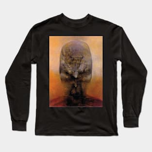 Zdzislaw Beksinski - artwork untitled Long Sleeve T-Shirt